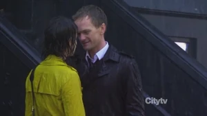 Robin and Barney almost going there again.