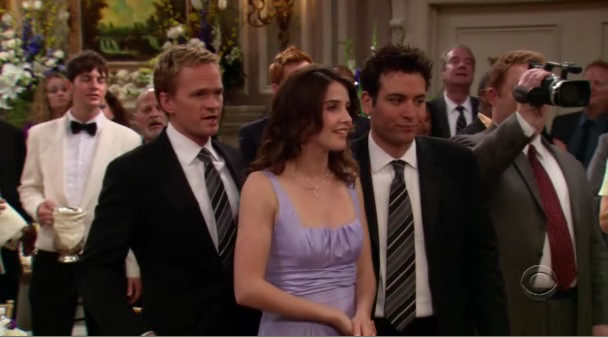 How I Met Your Mother Barney And Robin Wedding 0680