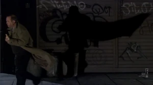 Ted's voiceover compares Mitch to a superhero.