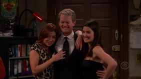 Robin and Lily dressed for Prom.png