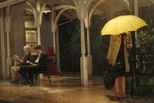 how i met your mother yellow logo umbrella