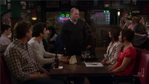 Ted thanks Mitch for teaching him the Naked Man.