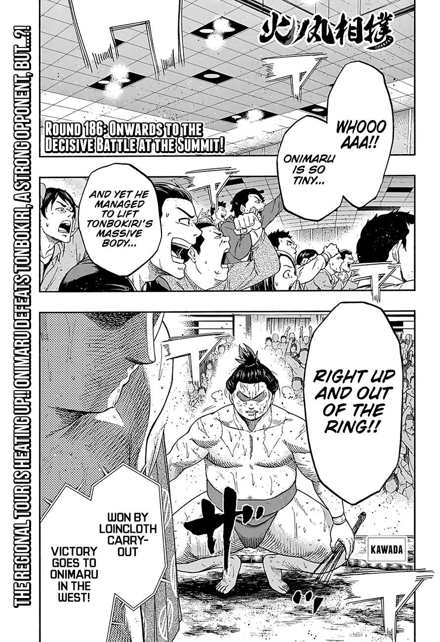 Read Hinomaru Zumou Chapter 61 : I Love Sumo on Mangakakalot