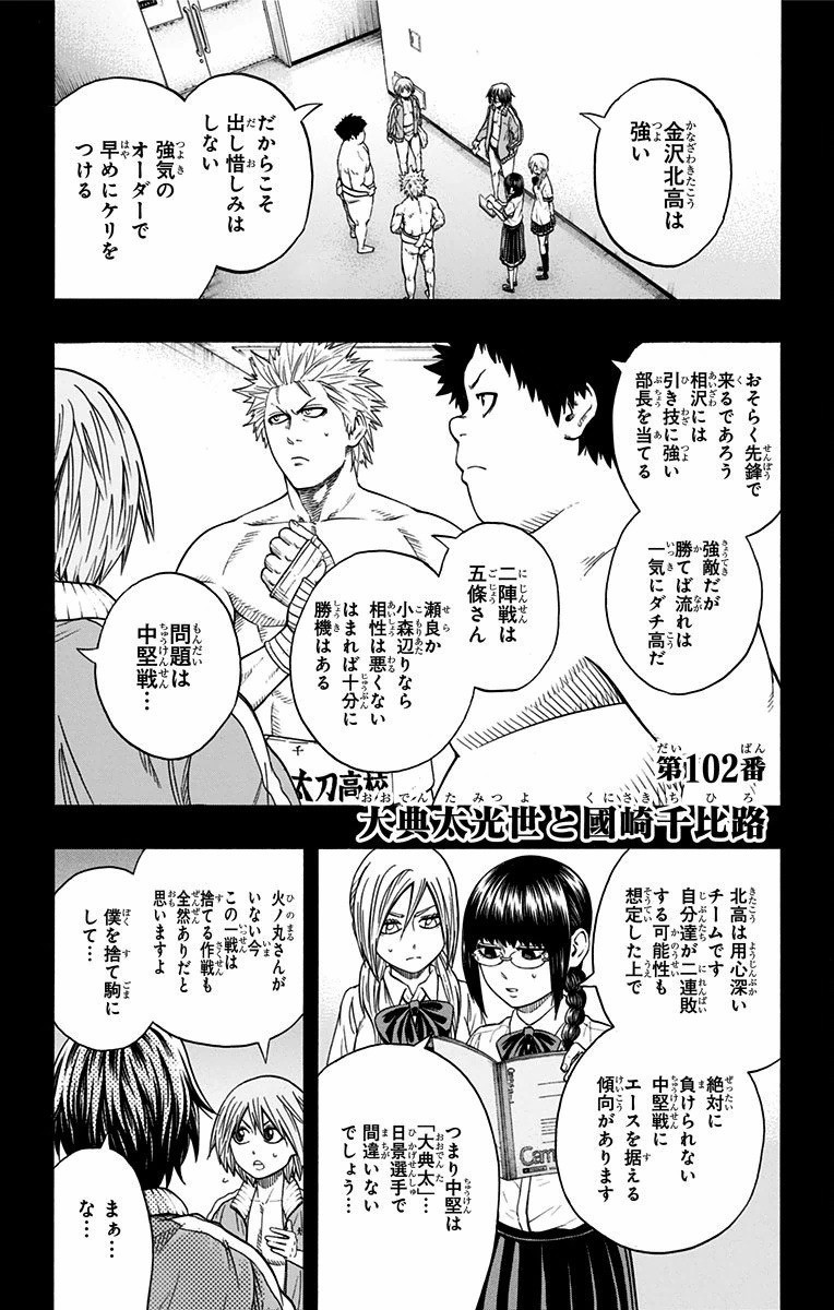 Chapter 102 Hinomaru Zumou Wiki Fandom