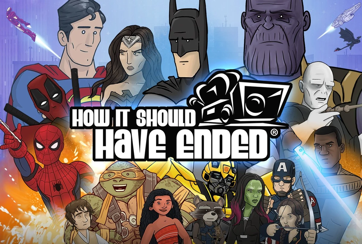 How it should have ended. Hishe. Как должен был закончиться фильм оно. How it should have ended. How's it going.