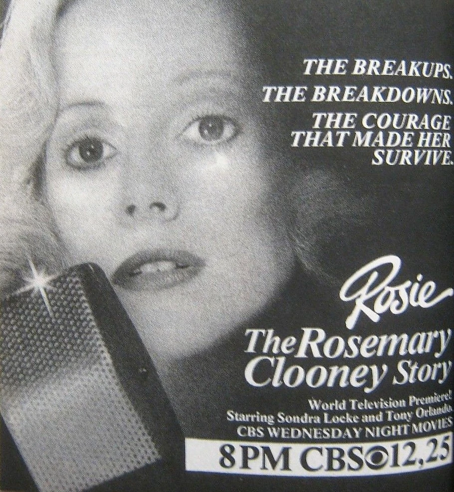 Rosie The Rosemary Clooney Story (1982 TV) Historical films Wiki