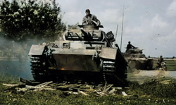 Panzer III pod Mławą 1939