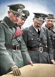 Adolf Hitler, Wilhelm List, Wilhelm Keitel i Alfred Jodl 1939