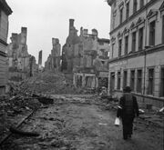 Kostrzyn rynek 1945
