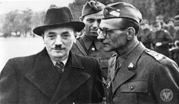 Franciszek Jóźwiak i Bolesław Bierut