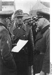 Ferdinand Schörner w Bułgarii 1941