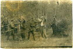Żołnierze KOP i przemytnicy