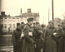 Żołnierze niemieccy w Mławie 1939