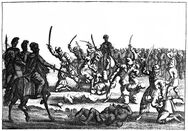 Massacre of Polish capitives after the battle of Batoh 1652