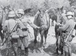 Żołnierze niemieccy pod Radomskiem 1939