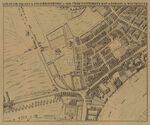 Leicester Square and its surroundings in 1658, from Faithorne's map of London and Westminster; drawn by Richard Newcourt