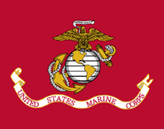 Flag of the U.S. Marine Corps.