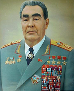 Leonid Brezhnev as Marshal