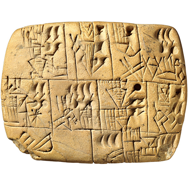 ancient clay tablets