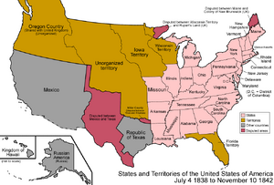 United States 1838-1842