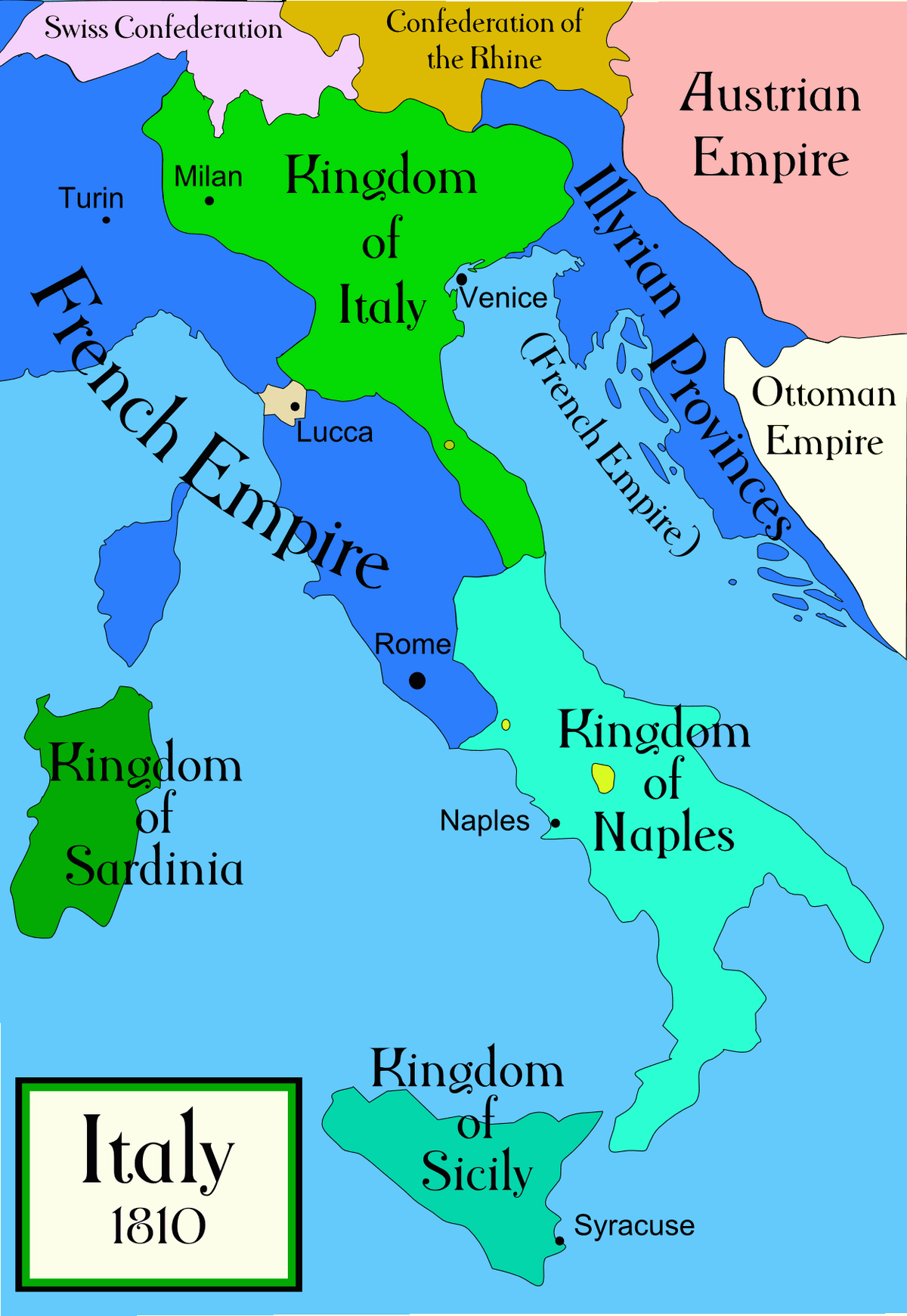 Kingdom Of Italy 18051814 Wiki Atlas Of World History Wiki Fandom 2345