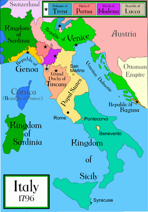 Italy 1796