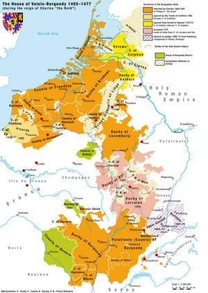 House of Valois-Burgundy-1477