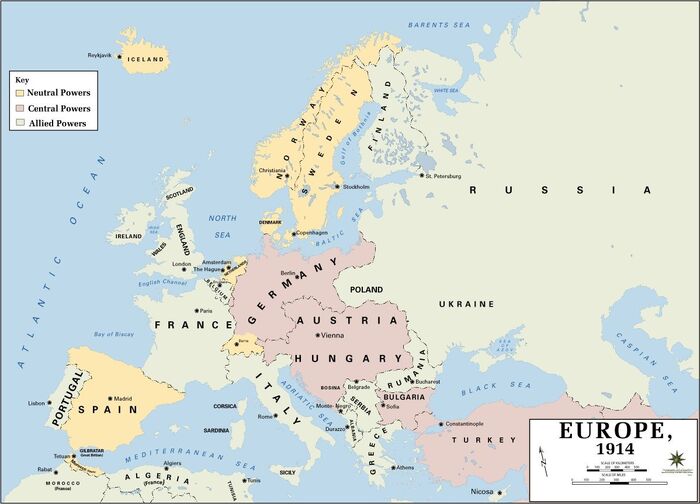 Europe 1914