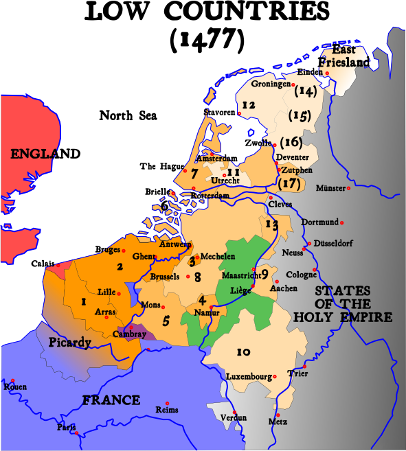 Seventeen Provinces Wiki Atlas Of World History Wiki Fandom 2944