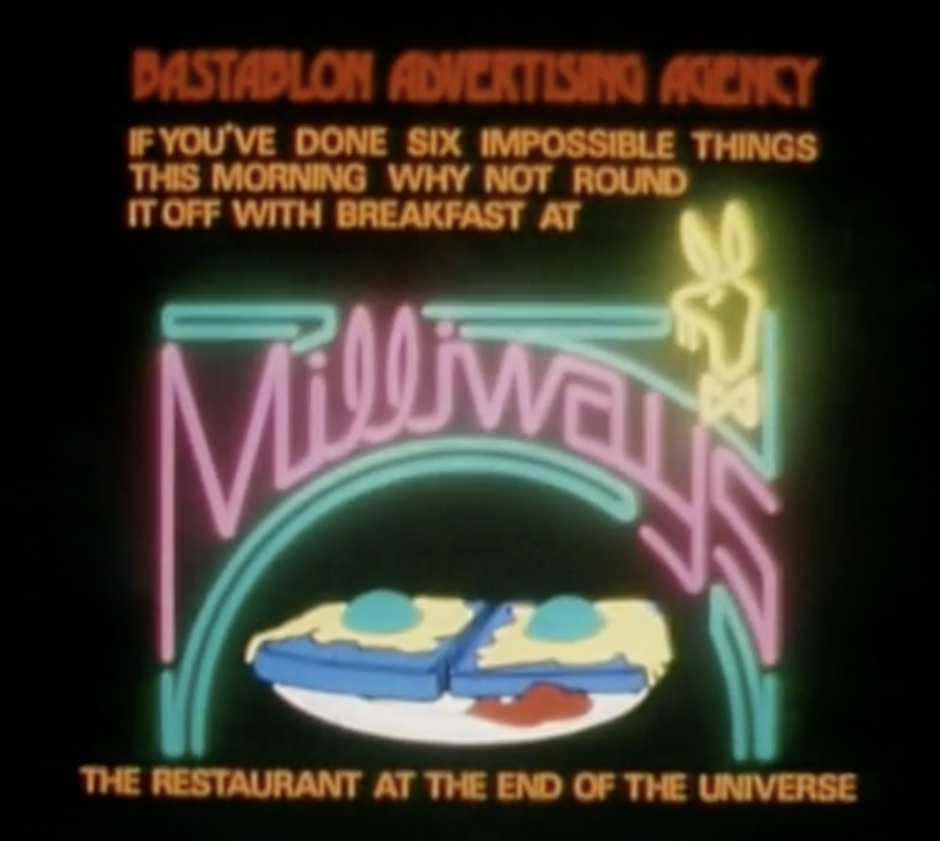 Milliways: the Restaurant at the End of the Universe - Details