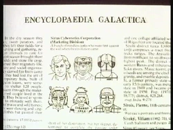 The entry in the Encyclopaedia Galactica on the Sirius Cybernetics Corporation.