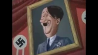 Hitler as seen in Disney's cartoon "Education for Death"