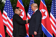 Kim Jong Un y Donald Trump