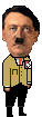 M.U.G.E.N. Hitler, ready to kick ass with his propaganda posters.