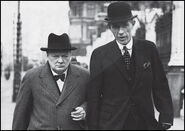 Churchill y Lord Irwin