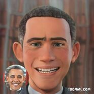 Obama de Disney Pixar