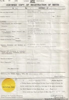 Hitler's Kenyan birth certificate.