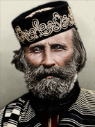 Retrato de Giuseppe Garibaldi