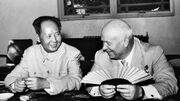 Mao Zedong y Kruschev