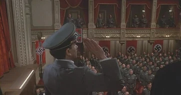 To Be Or Not To Be Hitler 2: the other Hitler. Never shows his face. FEIGLING!