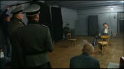 Fegelein's interrogation scene, behind the scenes.