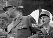 Charles de Gaulle y Philippe Leclerc