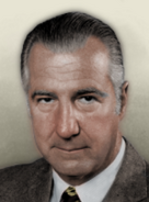 Retrato de Spiro Agnew en TNO