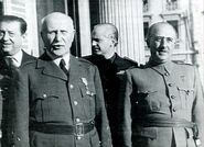 Philippe Pétain y Franco