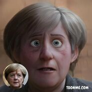 Merkel de Disney Pixar