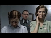 Gerda crying while overhearing the Führer's rant