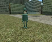 Bender en Garry's Mod