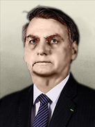 Retrato de Jair Bolsonaro