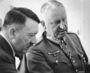 Hitler y Erich von Manstein