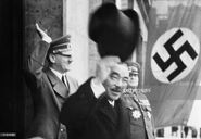 Hitler y Yosuke Matsuoka